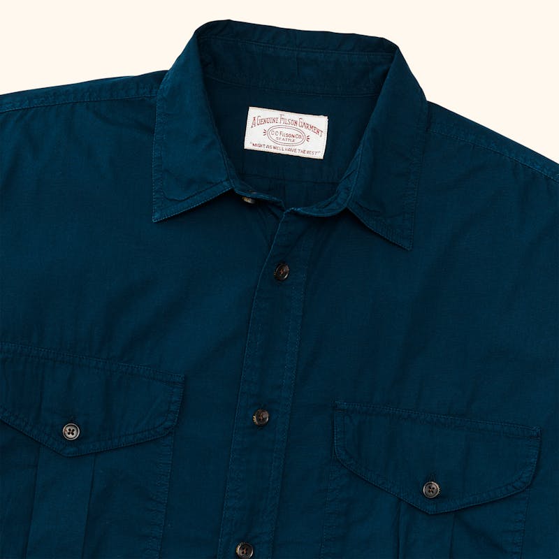 Washed Feather Cloth Shirt