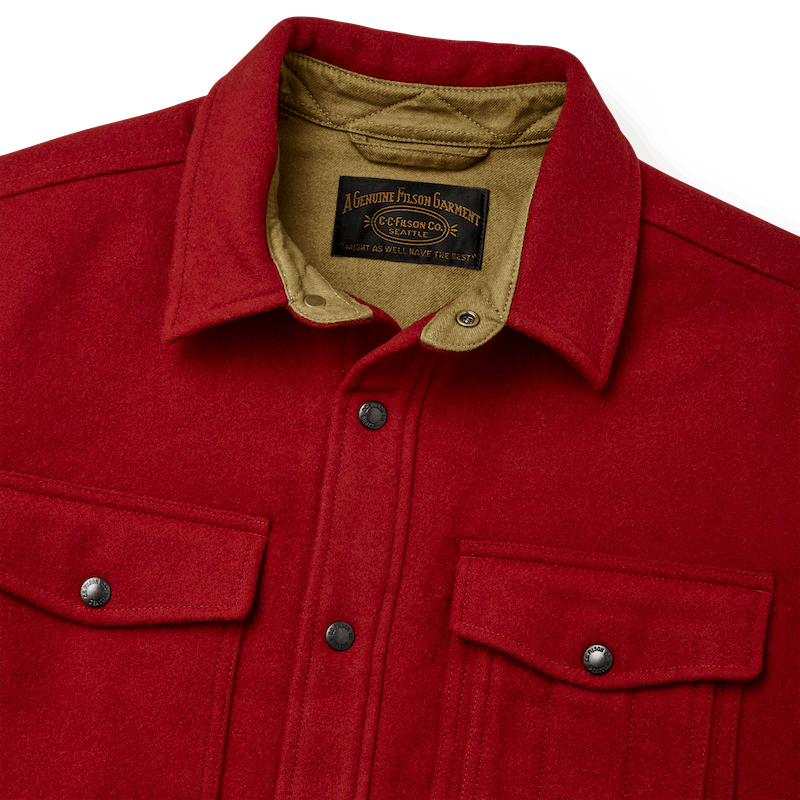 Lined Mackinaw Wool Jac-Shirt