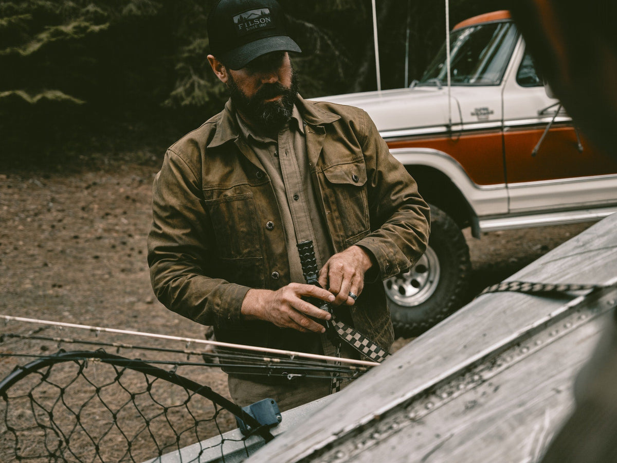 Tin Cloth Short Lined Cruiser Jacket