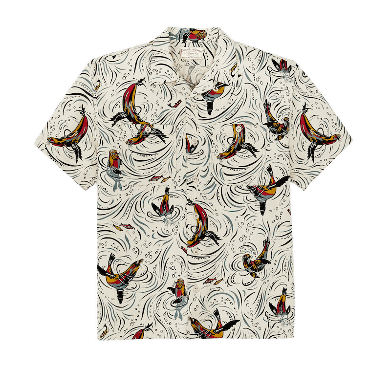Rustic Short Sleeve Camp Shirt