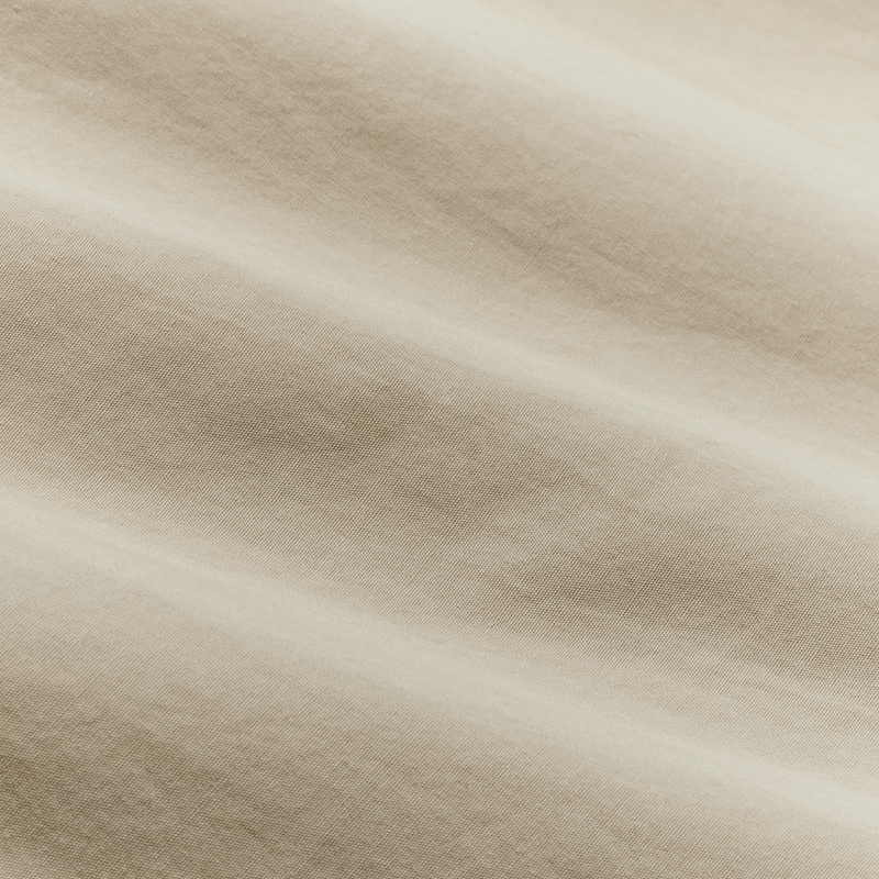 Washed Short Sleeve Feather Cloth Shirt